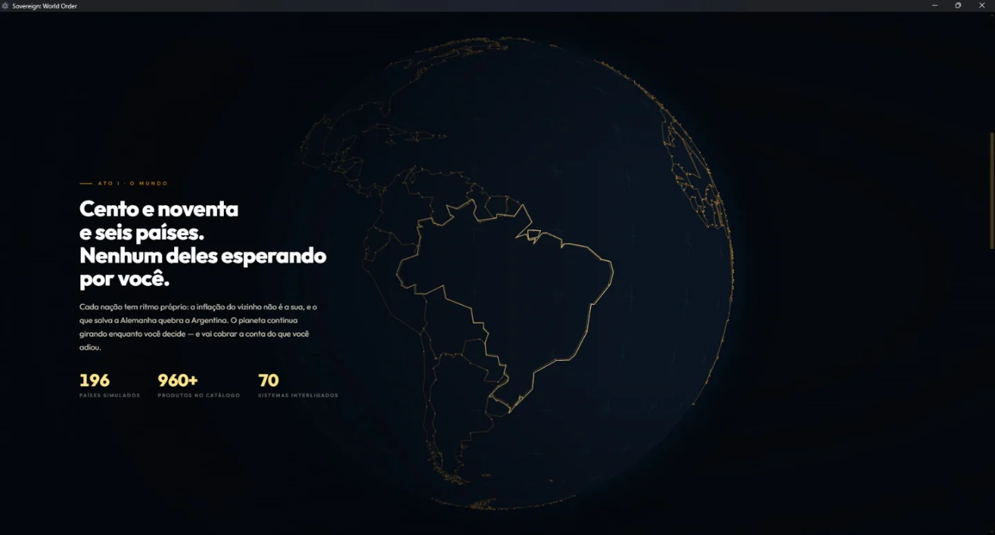 Act I · The World
